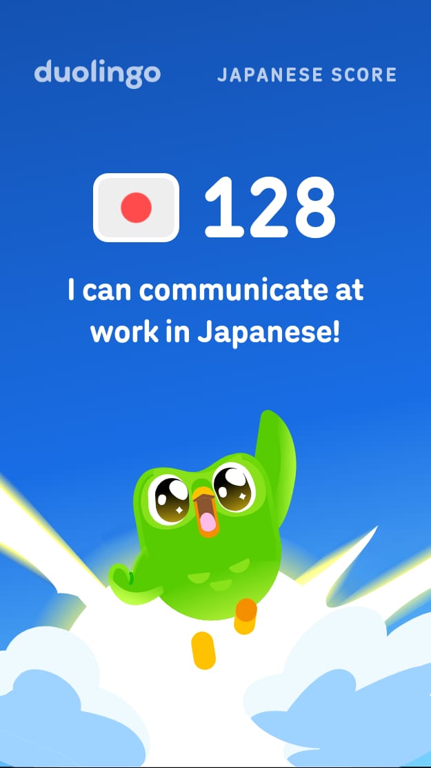 C1/C2 (129 Duolingo's points)