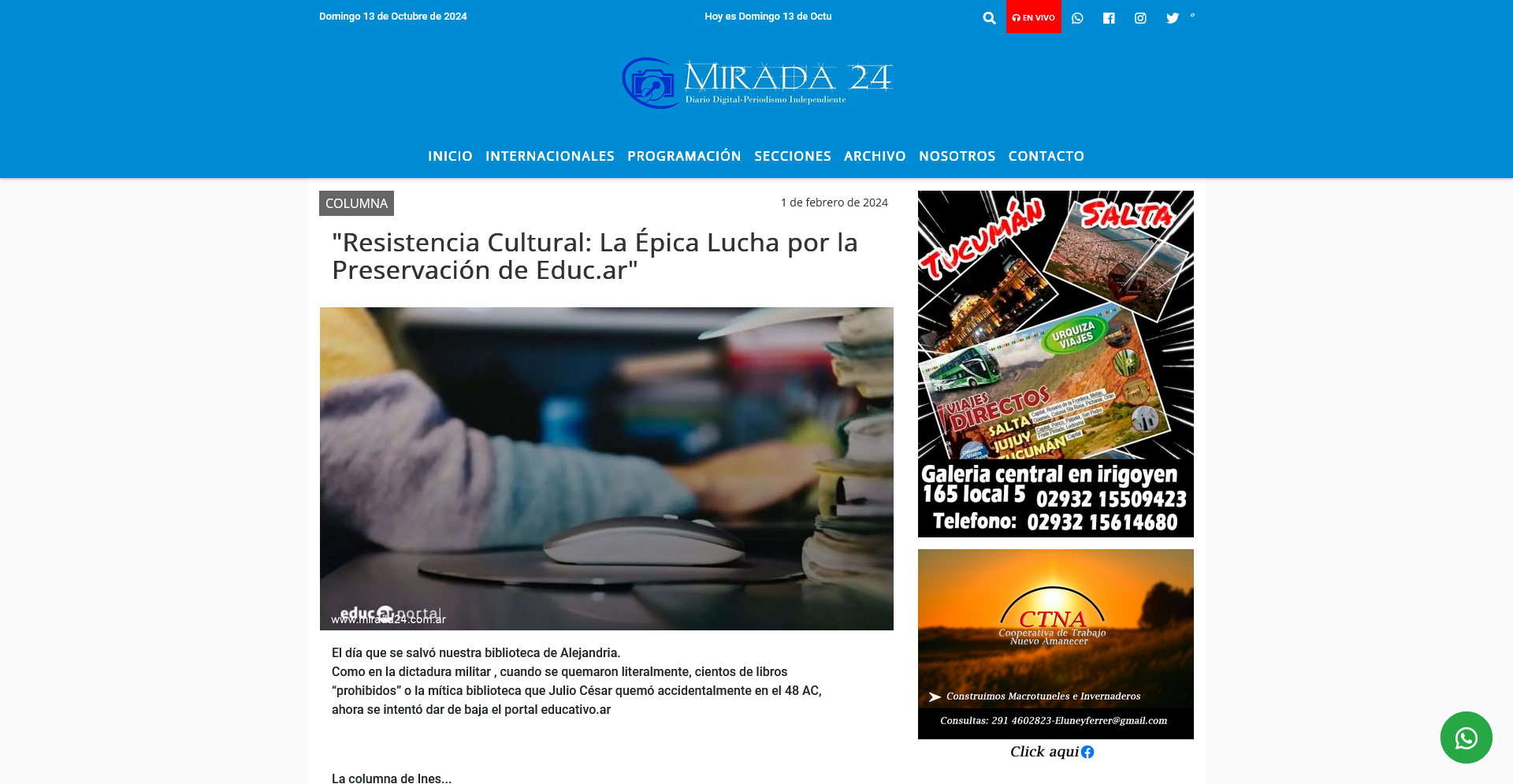 01/02/2024 - Mirada 24