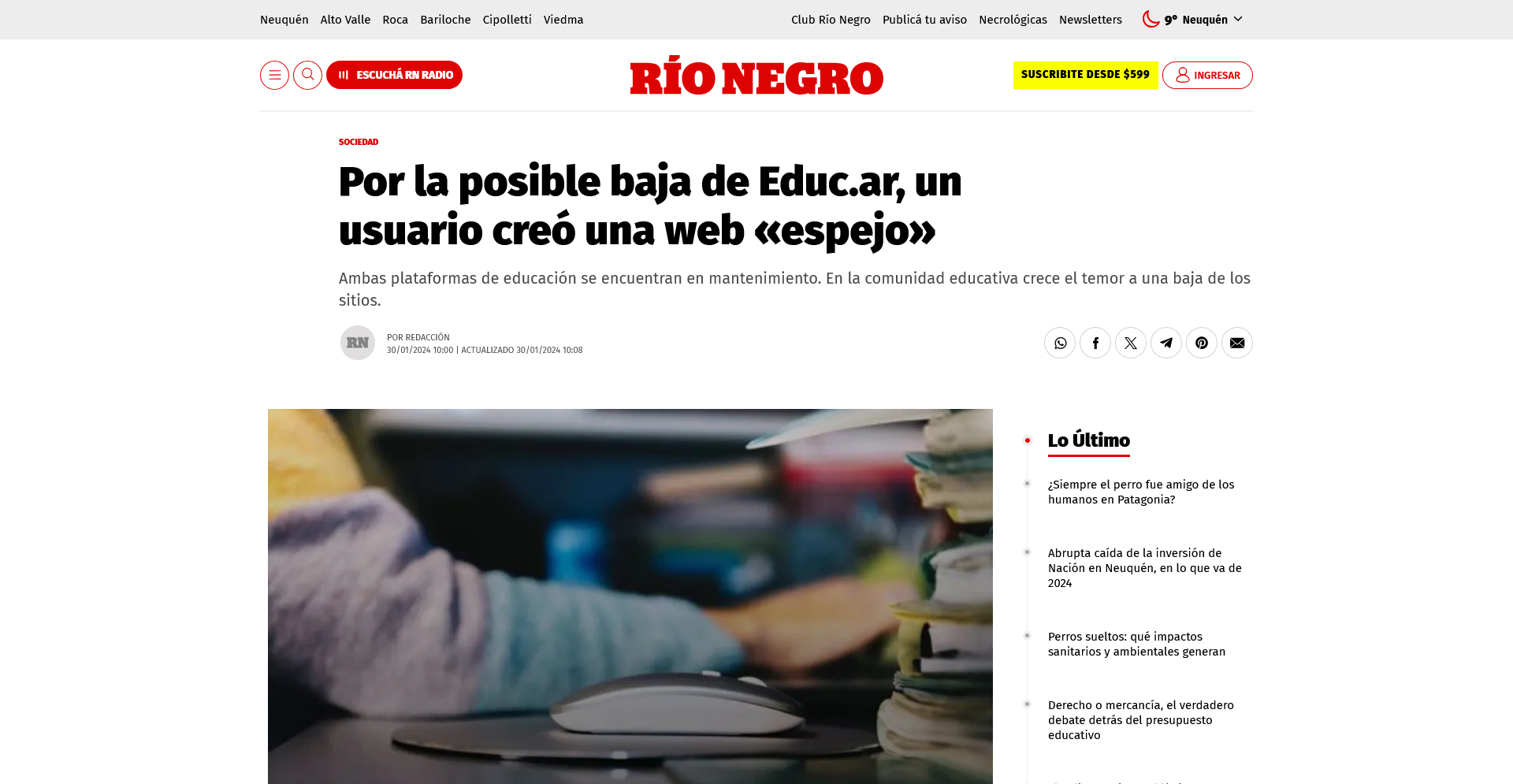 30/01/2024 - Rio Negro